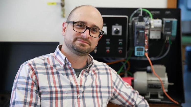 Joseph Cuiffi, assistant teaching professor and program coordinator of electro-mechanical engineering technology